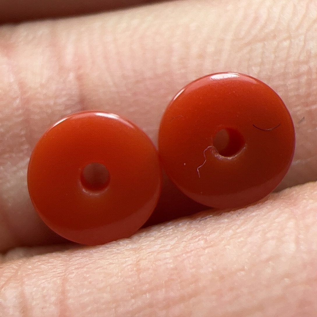 南红玛瑙隔片未镶嵌