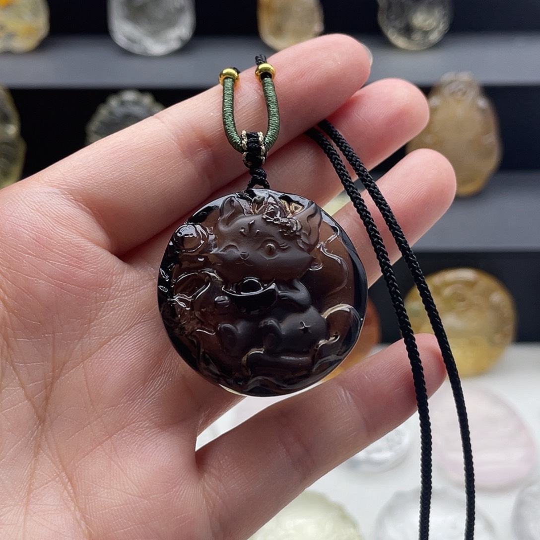 高***灿未镶嵌吊坠(不含链)水晶吊坠