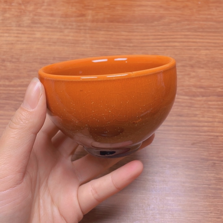 茶盏建窑建盏主人杯 微瑕