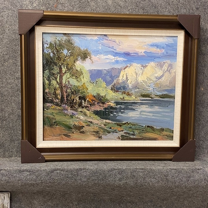 油画风景油画尺寸60/80