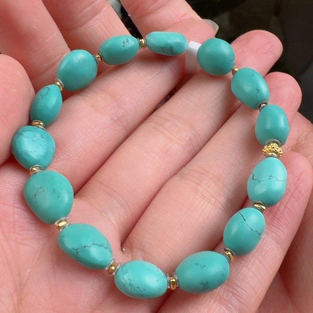 绿松石珠宝奇石未镶嵌