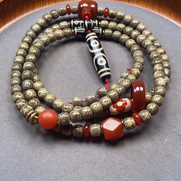 菩提把件未镶嵌星月菩提子