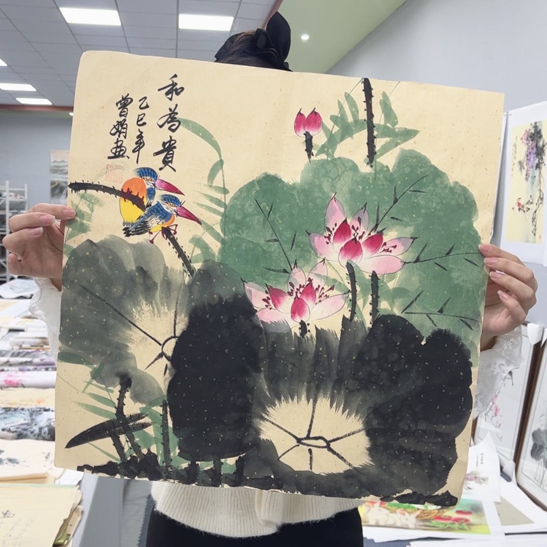 国画国画纯手绘作品