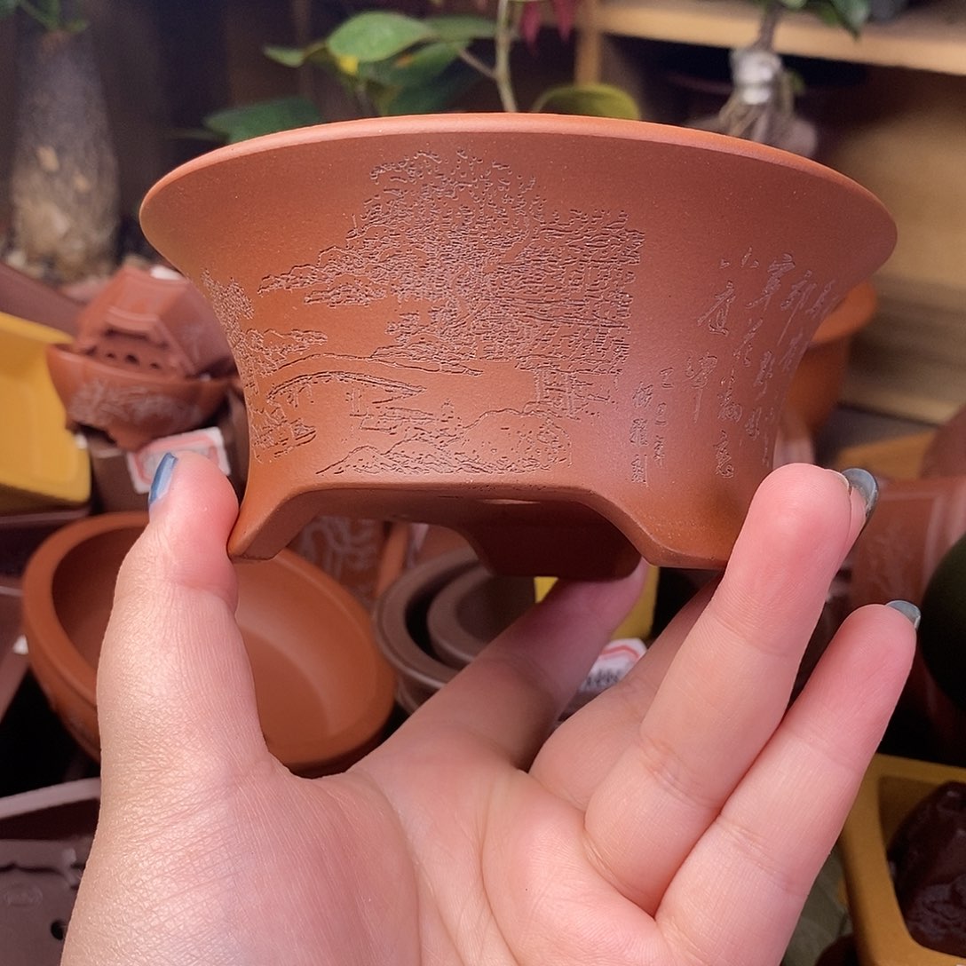 手工艺品琉璃宜兴紫砂精品花盆