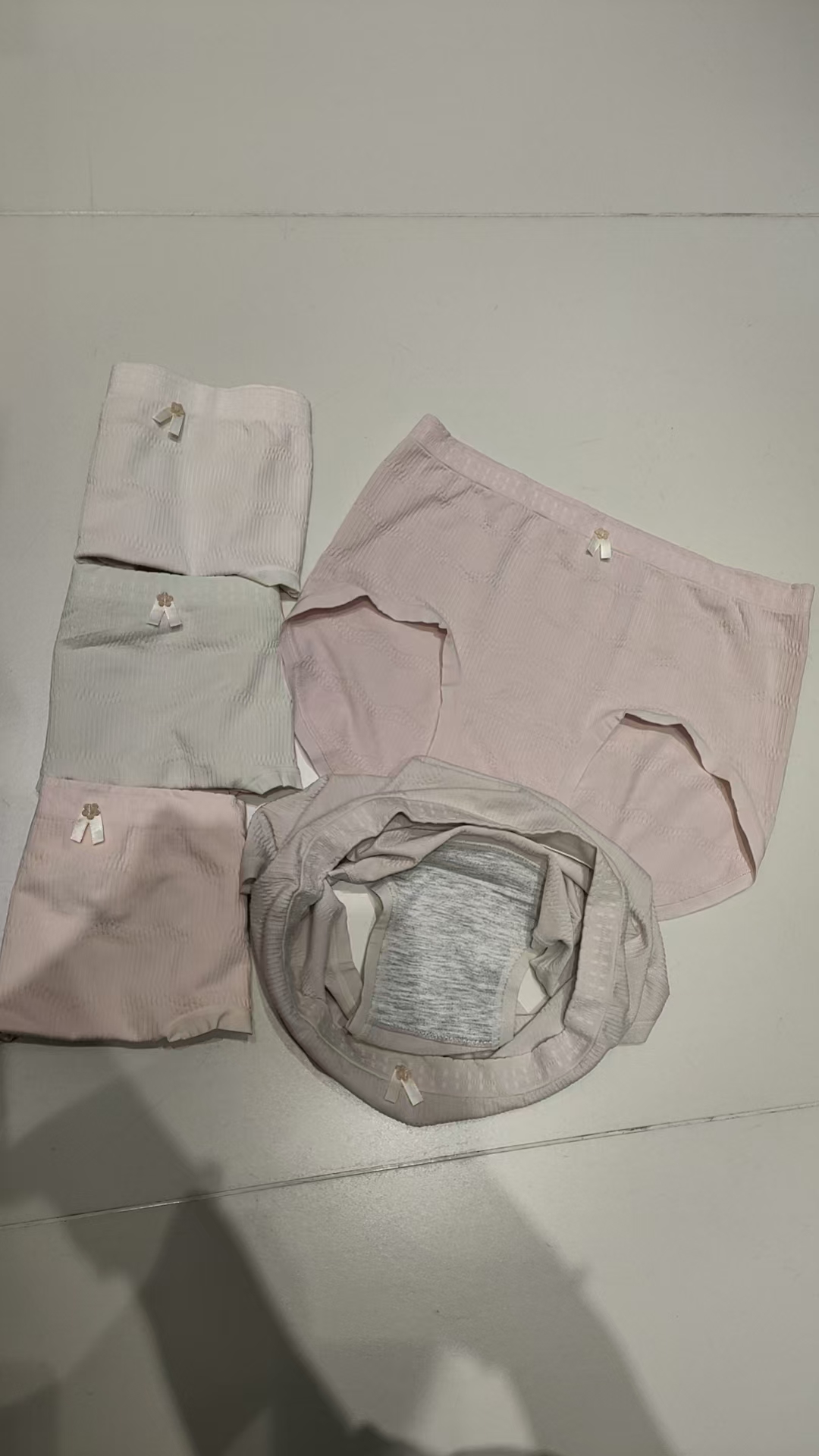 女士中高腰纯棉短裤式内裤大码适合夏季妈妈穿着