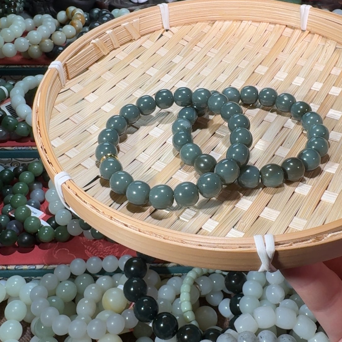 和田玉未镶嵌手链多样性发货拍一发一