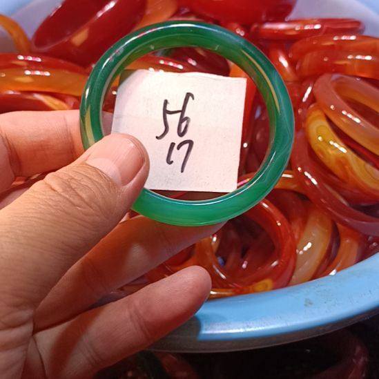 玛瑙/玉髓未镶嵌手镯