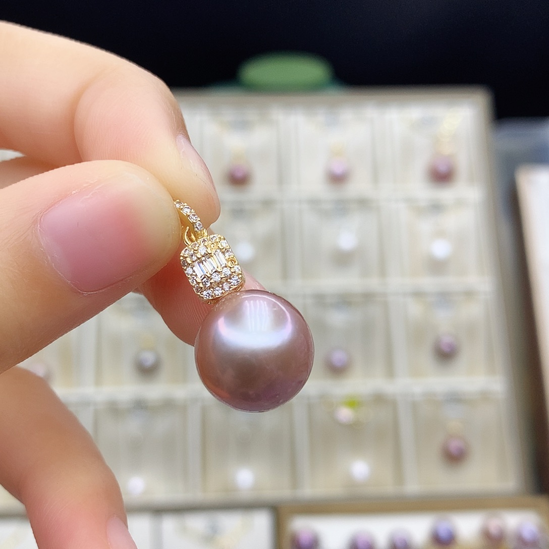 淡水珍珠颈饰合金