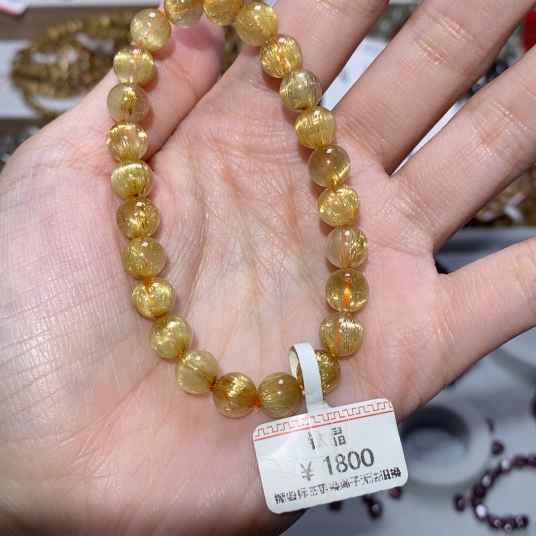 水晶未镶嵌手链手串