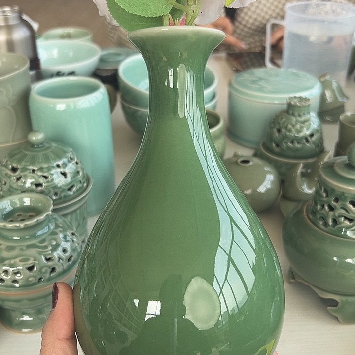 小米茶器龙泉青瓷