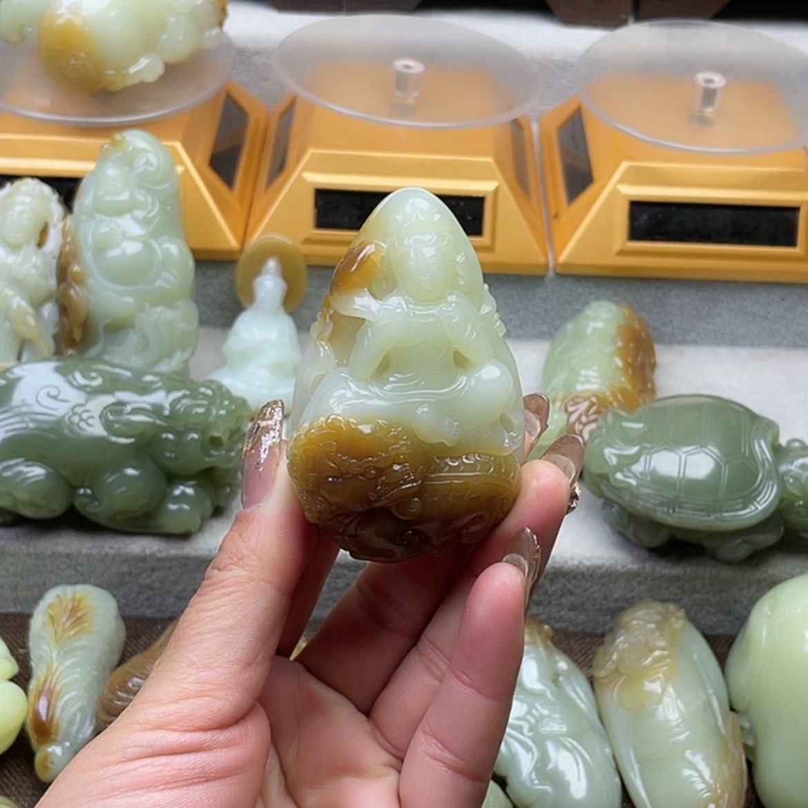 【闪购商品】和田玉挂件未镶嵌（**）