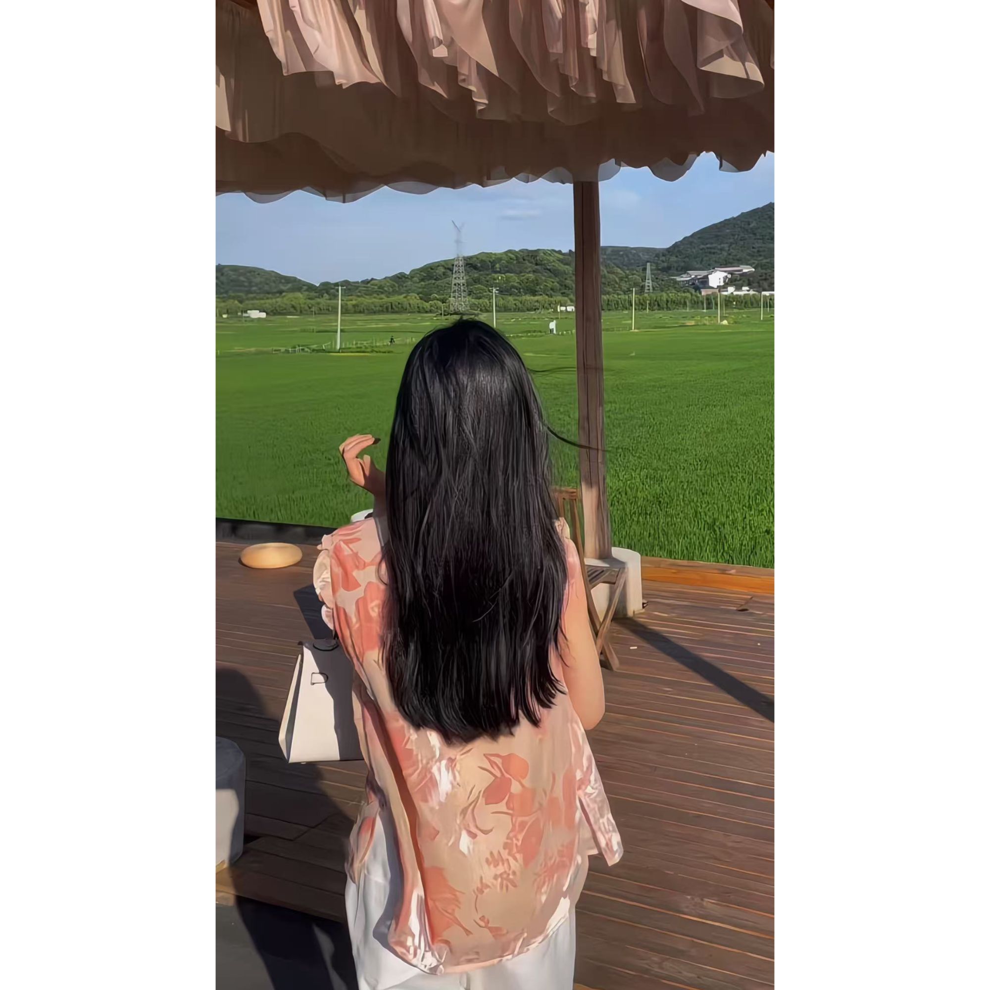 【LIUQI】夏季新款植绒烧花马甲上衣