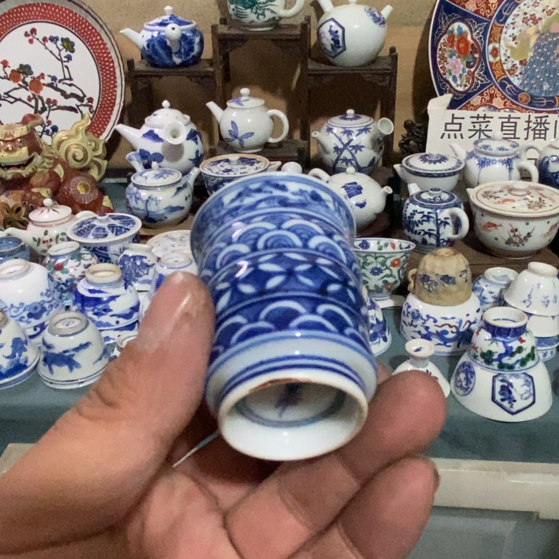 瓷片舶来瓷器满28包邮当日凑单