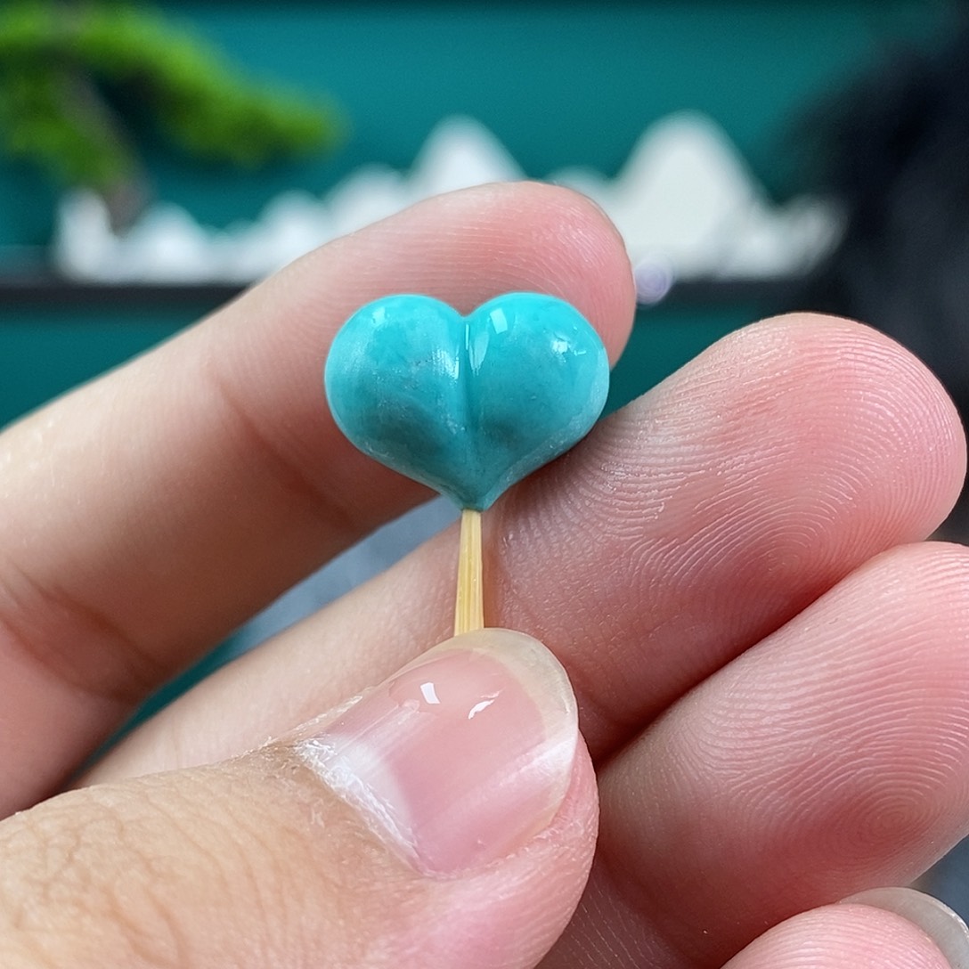 绿松石珠宝奇石未镶嵌