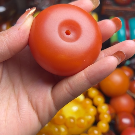 琥珀手串未镶嵌快***）蜜蜡