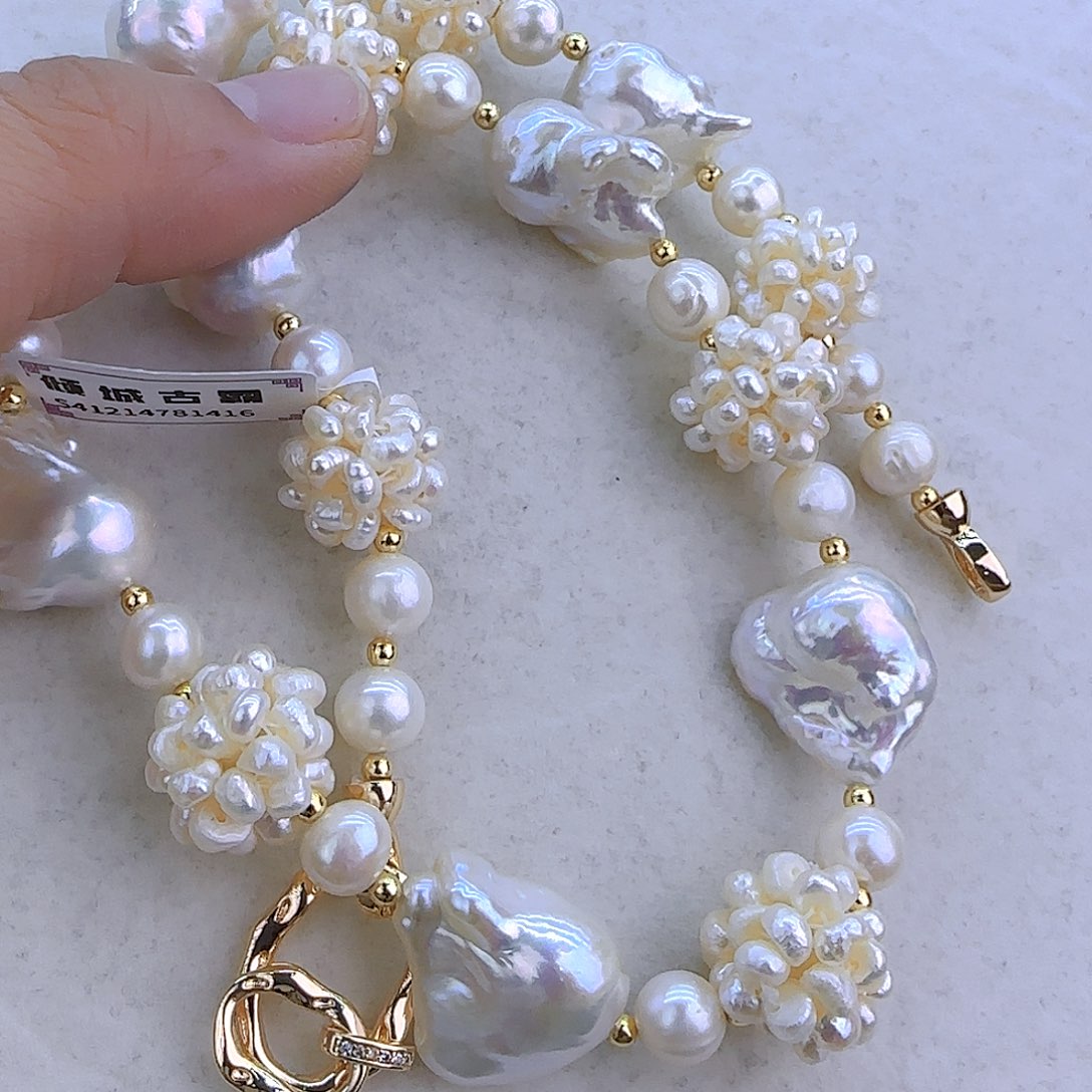 未镶嵌项链定制890淡水珍珠