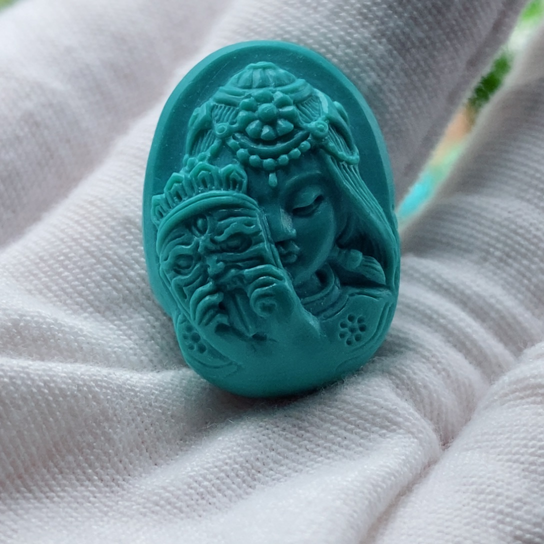 绿松石未镶嵌配饰