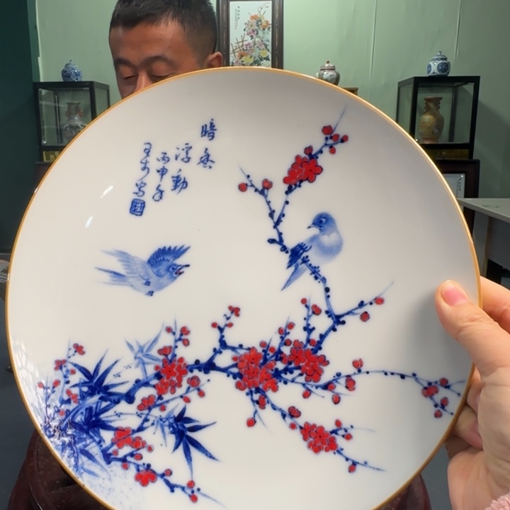 熊***霞摆件陶景德镇陶瓷陶瓷摆件