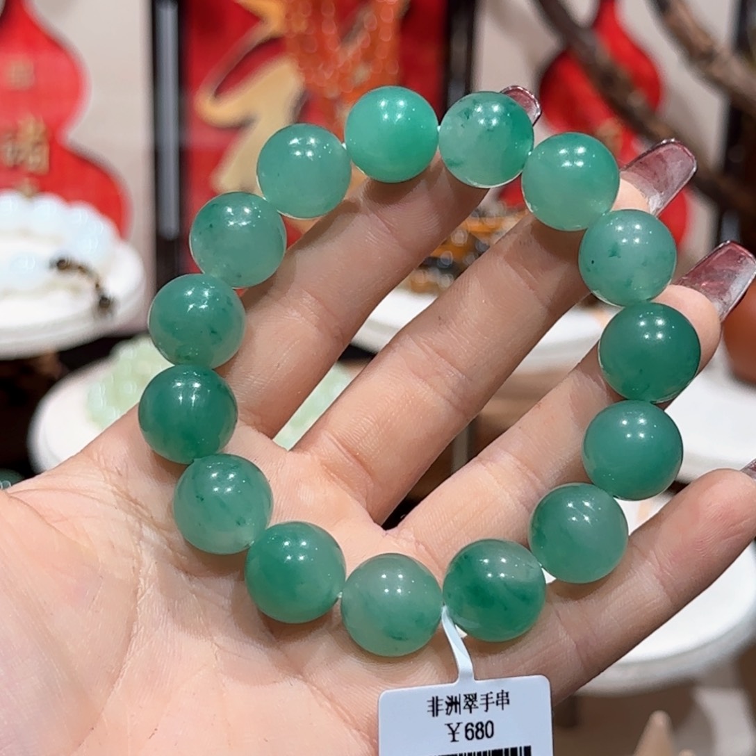 石英质玉手串未镶嵌手串13+
