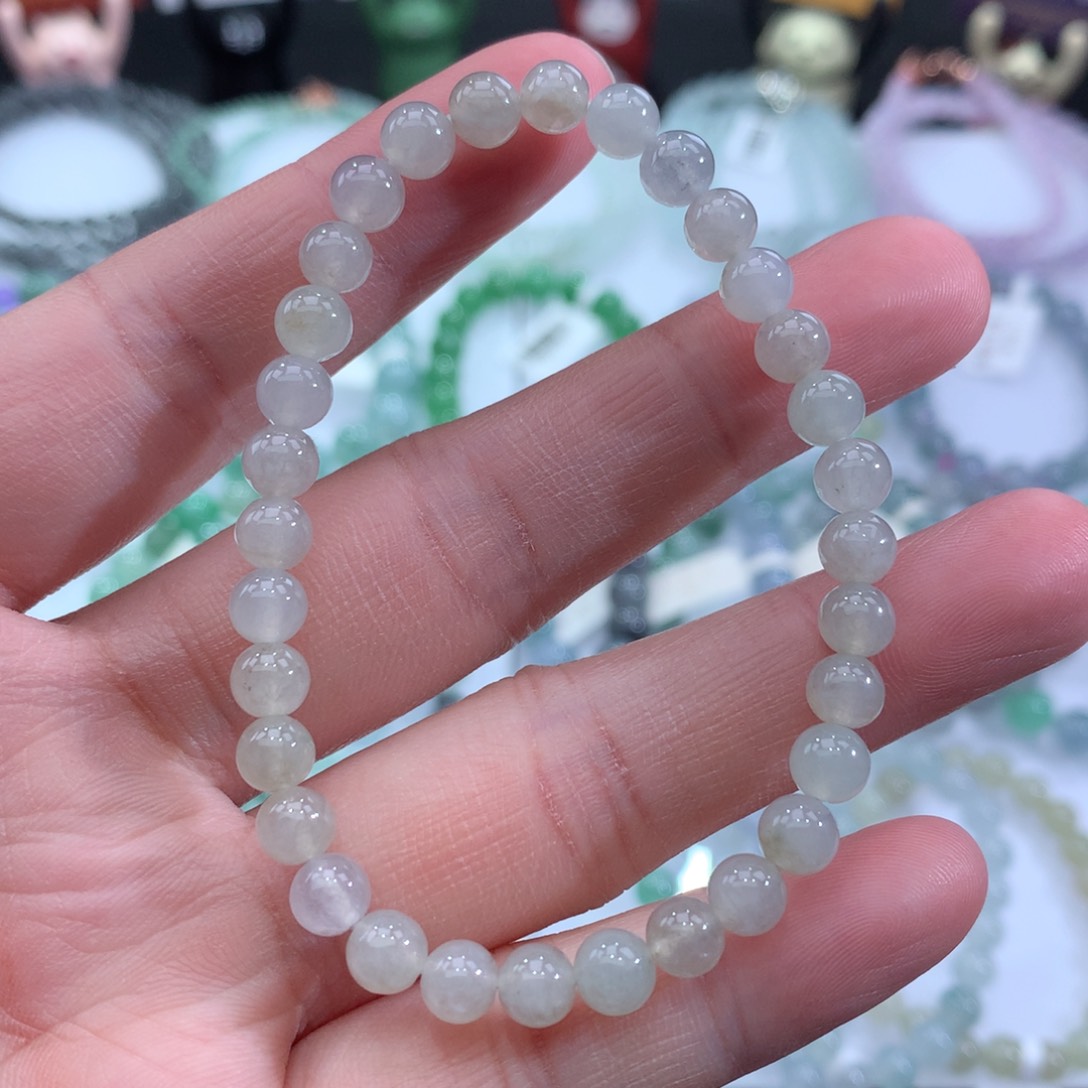 翡翠手链未镶嵌天然