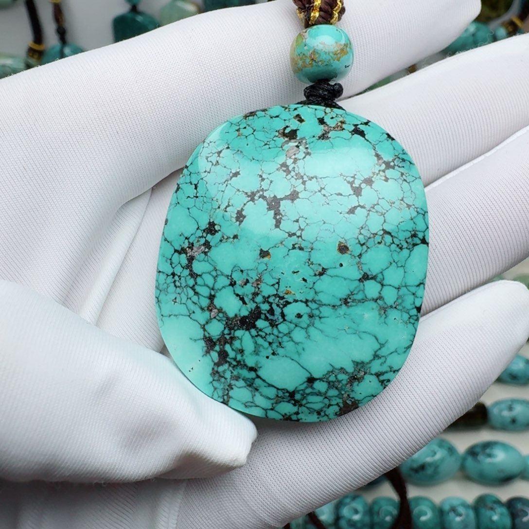 绿松石原矿绿松石未镶嵌