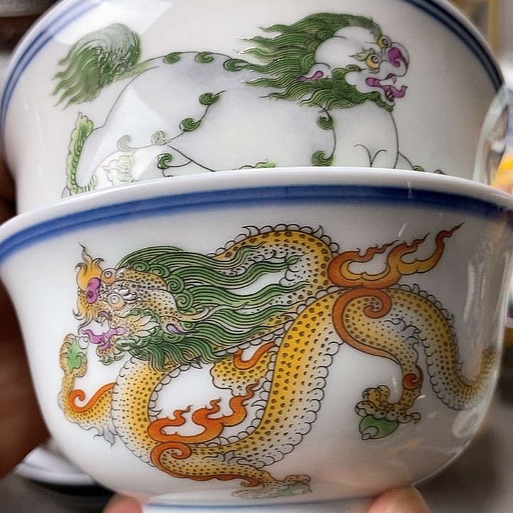 景德镇陶瓷藏式茶碗