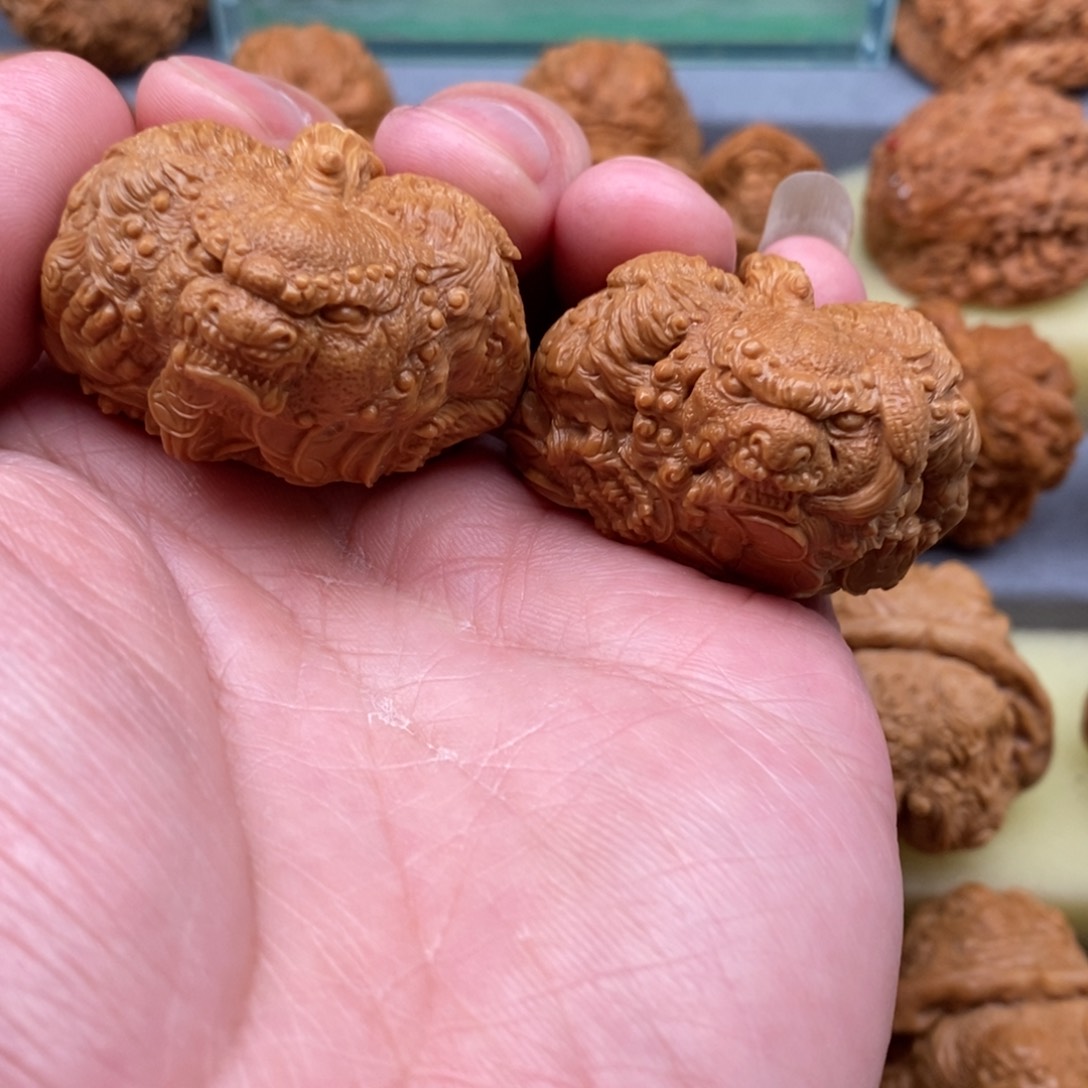 核桃手串/手链?****?天禄貔貅