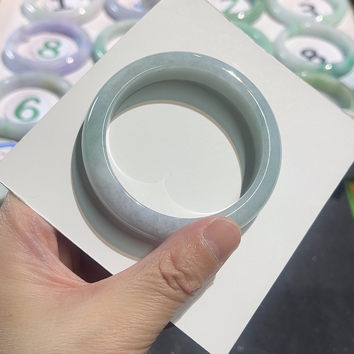 翡翠未镶嵌手镯纯天然缅甸翡翠手镯