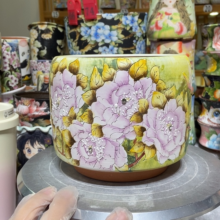 景德镇艺术手绘作品