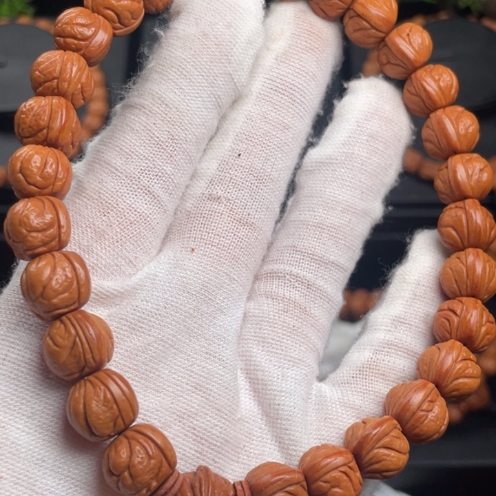 猛***闯木质类精品桃核手持