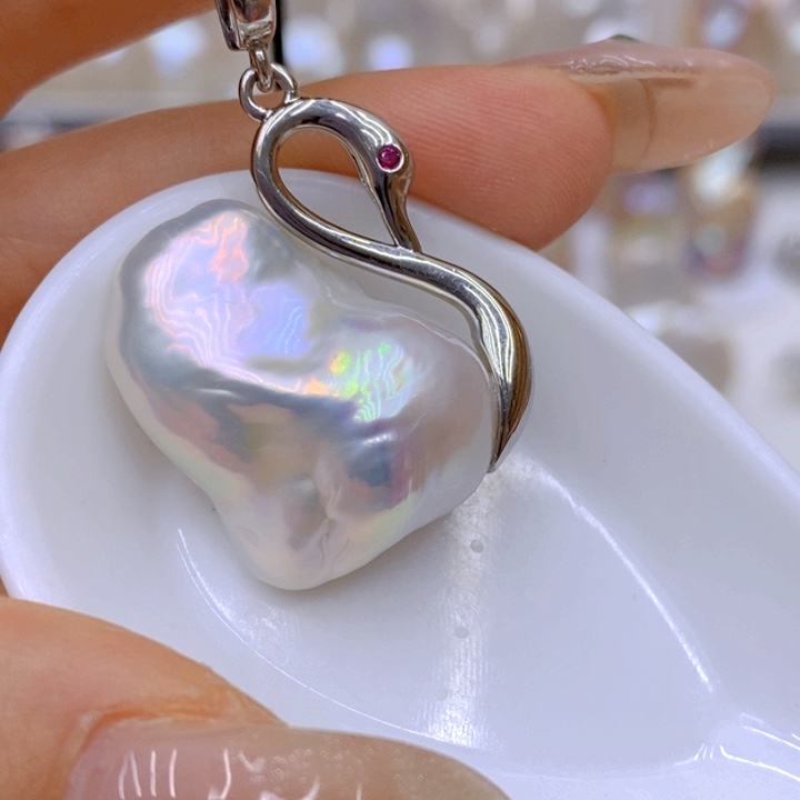 吊坠(赠链)未镶嵌淡水珍珠