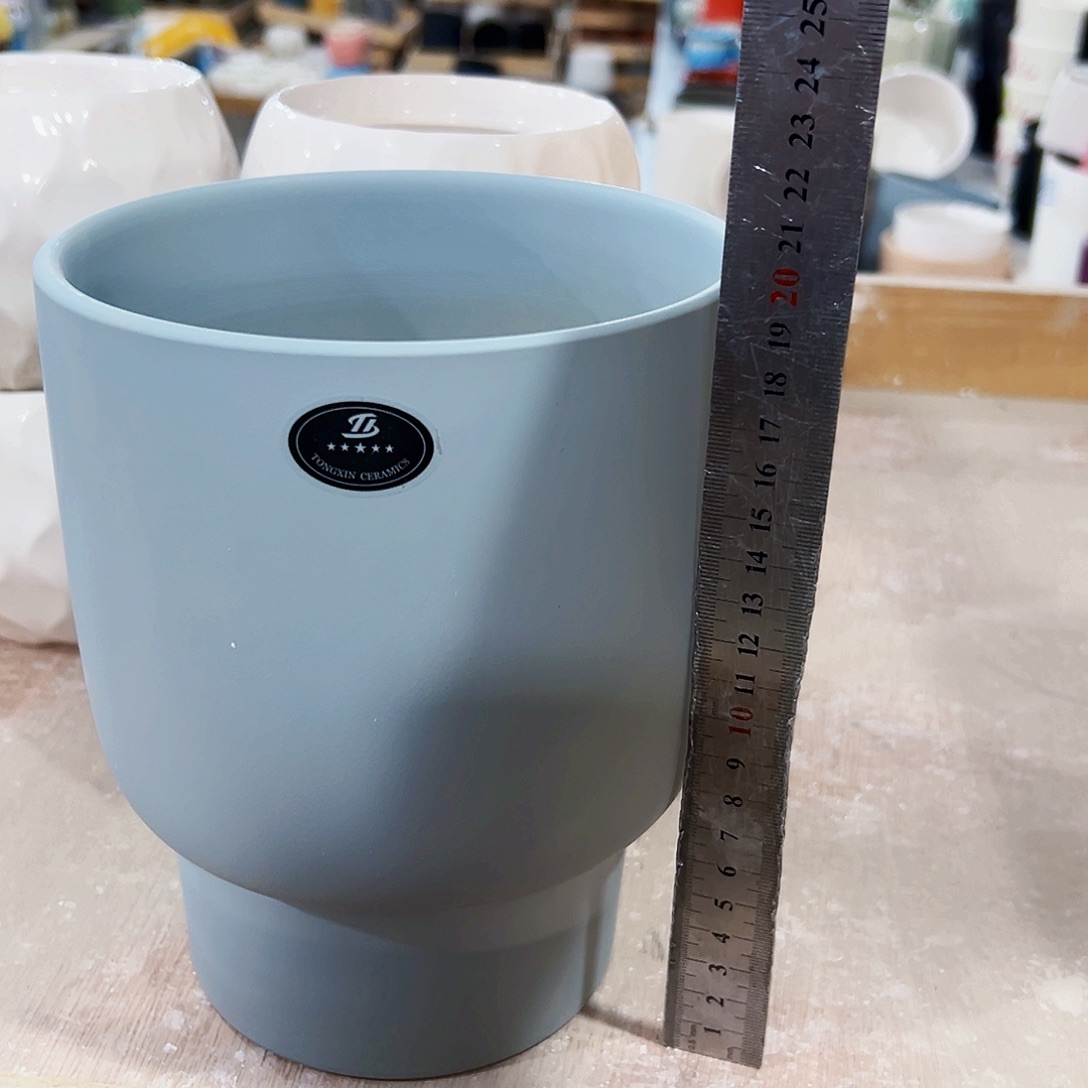 有孔陶瓷花盆凑单10米包邮