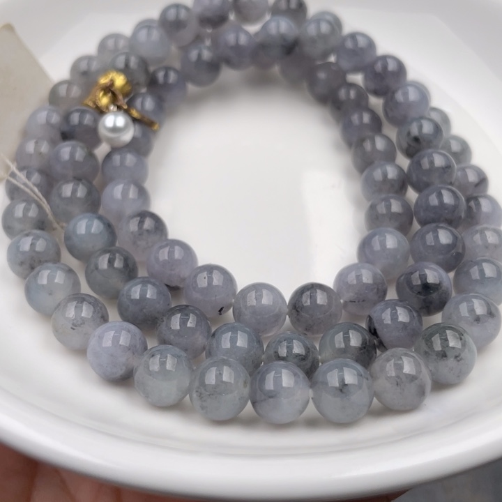 翡翠未镶嵌手链散珠多样性发自选80个