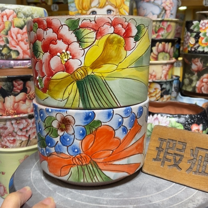 景德镇艺术手绘作品