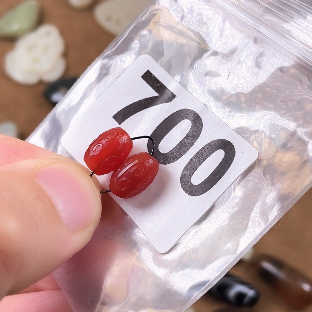 玛瑙/玉髓合金颈饰