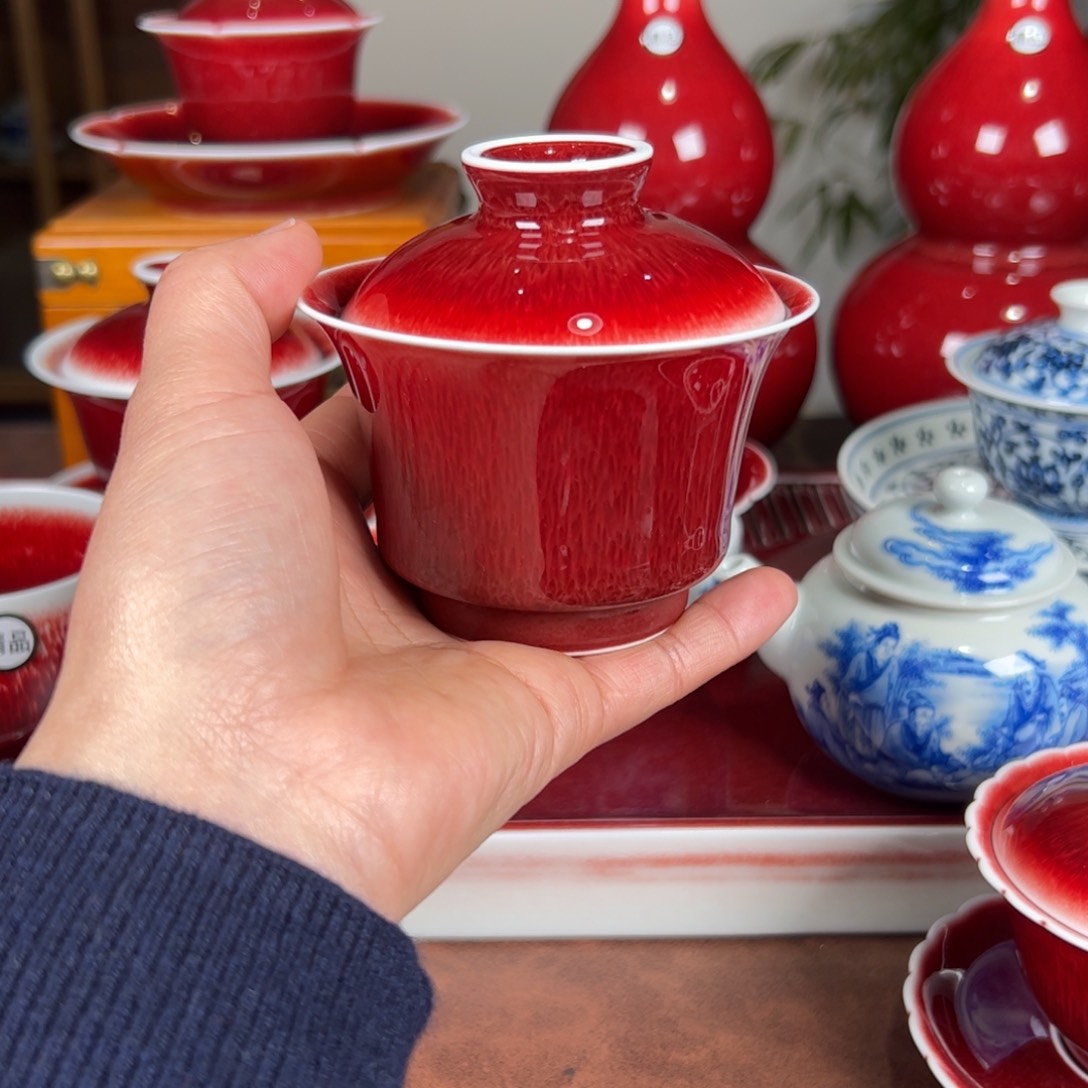 杯景德镇高温原矿杯马蹄二才