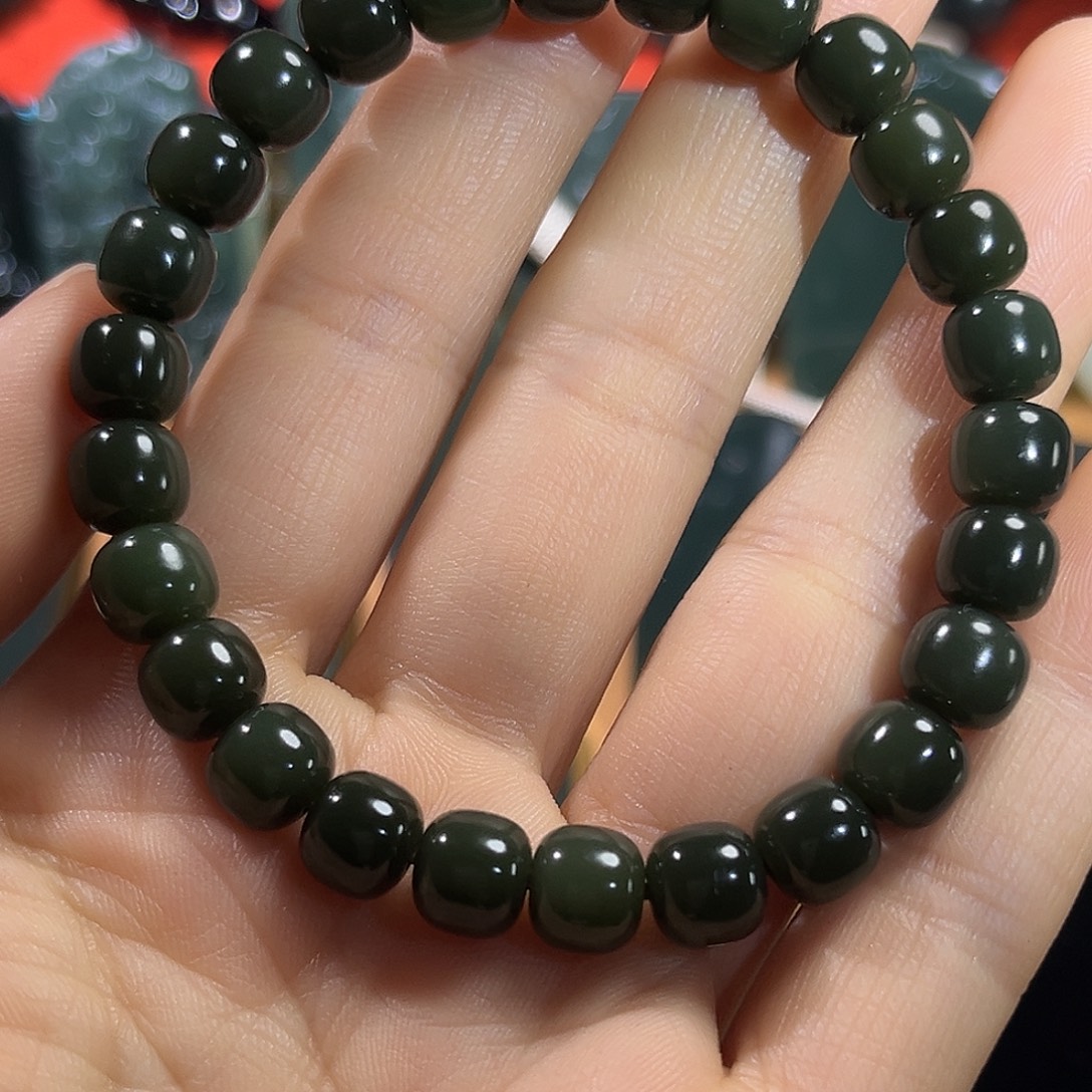 和田玉（青玉）未镶嵌颈饰