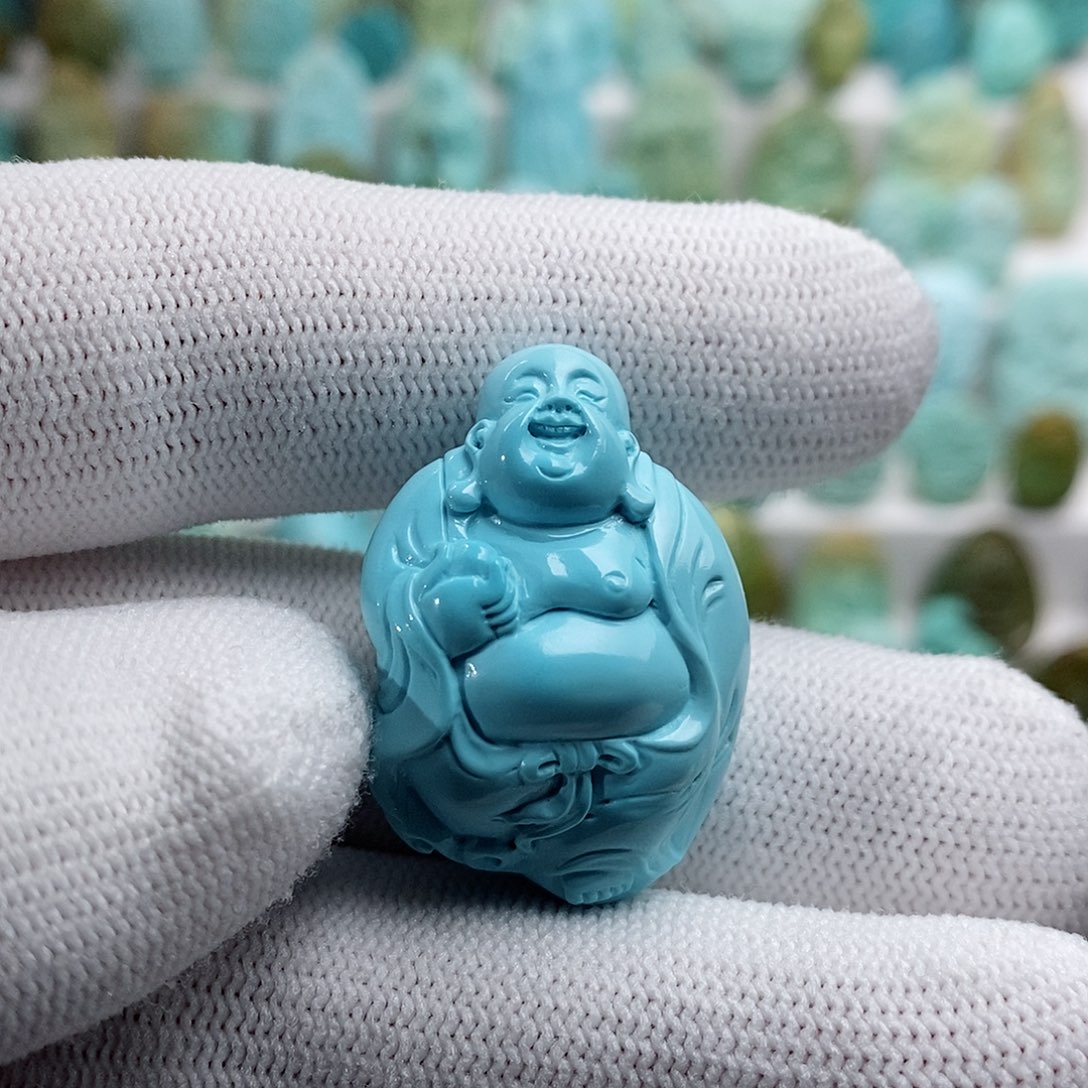 绿松石绿松石未镶嵌绿松石