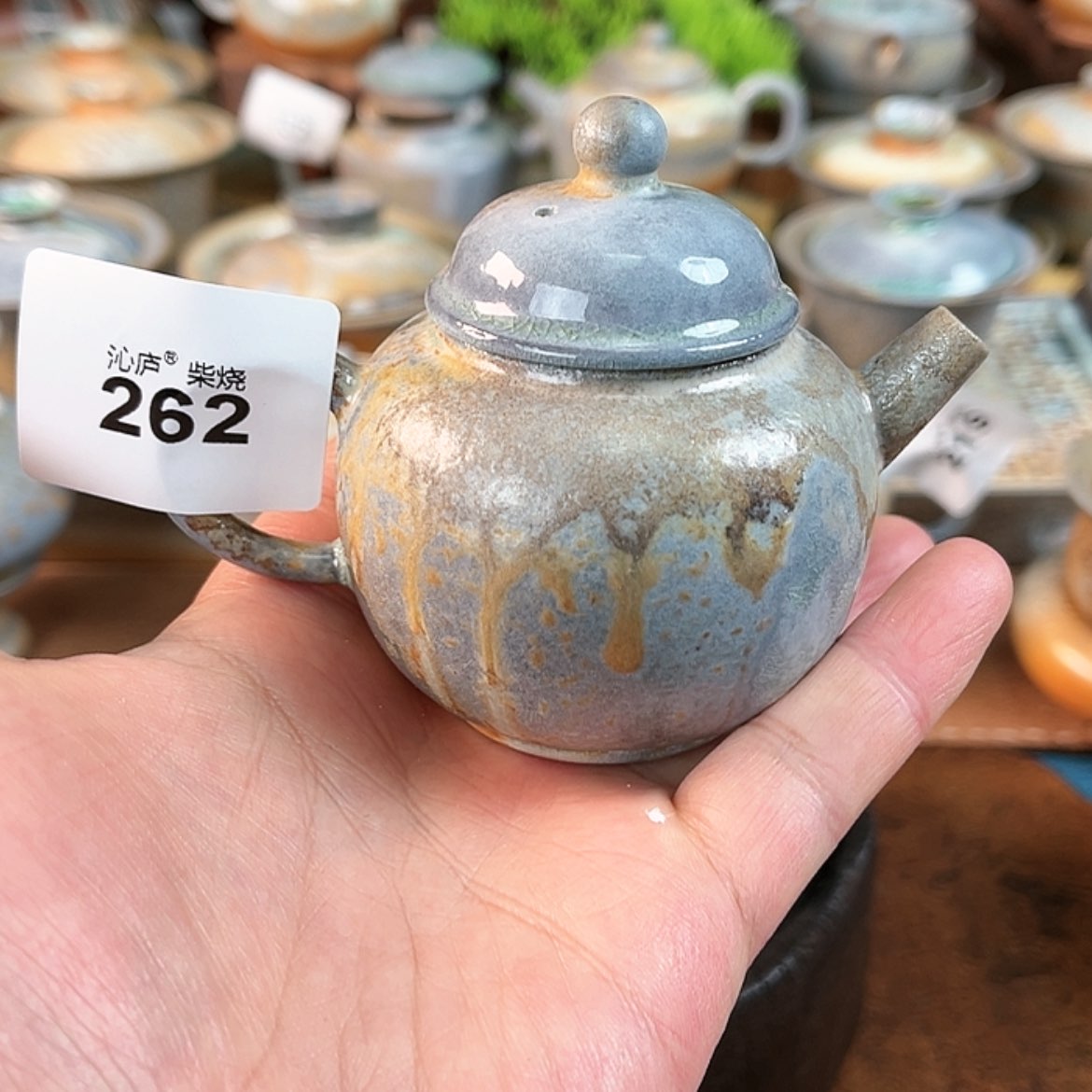 【闪购商品】沁庐柴窑古法柴烧手工茶具