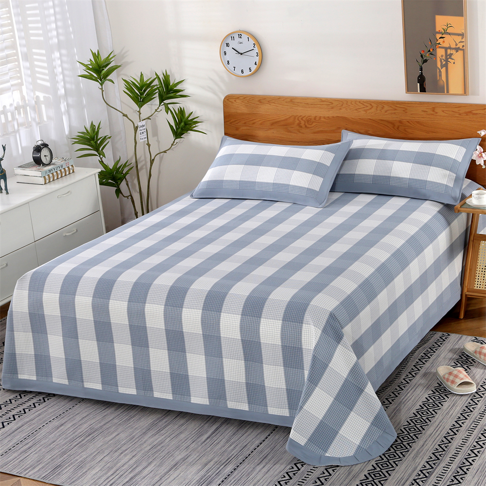 【非遗鲁锦】正品逸昂家纺全棉老粗布A类精梳加厚凉席7A