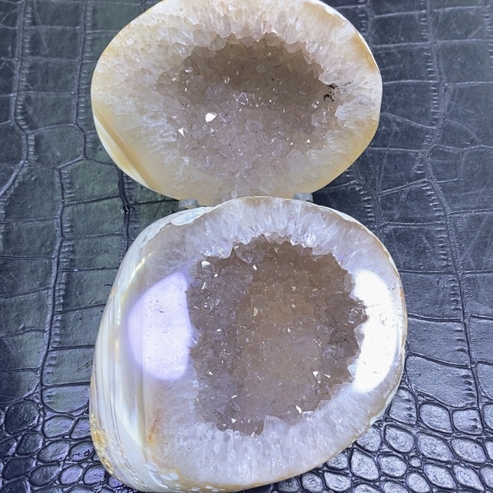 未镶嵌珠宝半成品紫晶粉盆