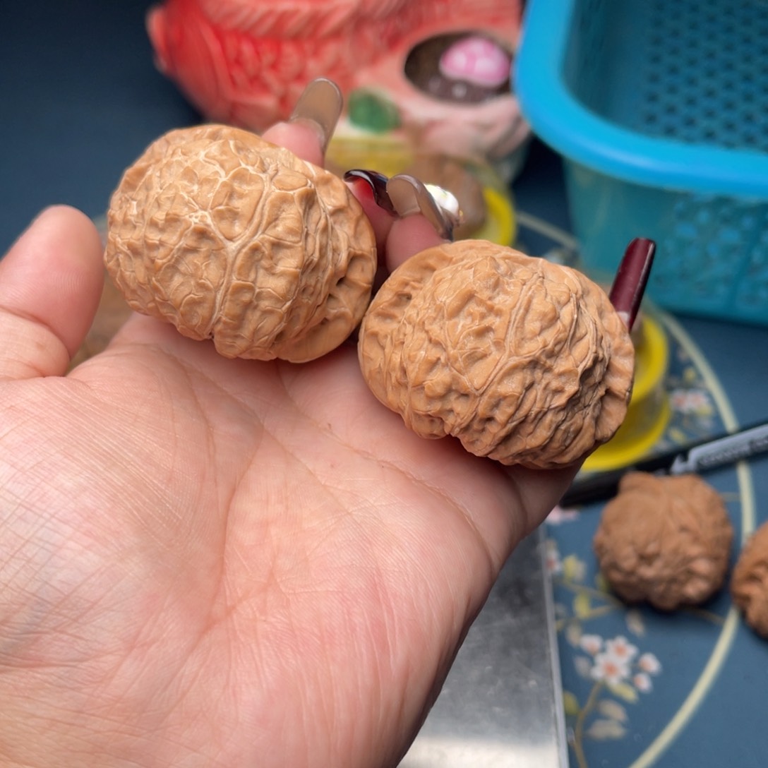 文玩核桃把件钟****儿南瓜墩49