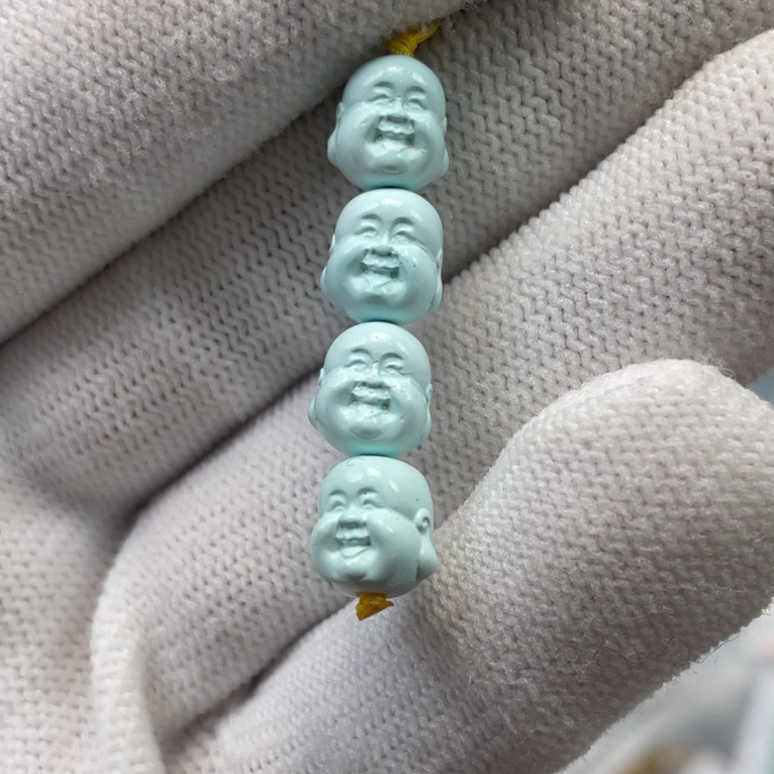 绿松石未镶嵌挂件