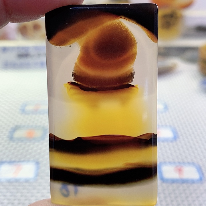 玛瑙/玉髓吊坠未镶嵌