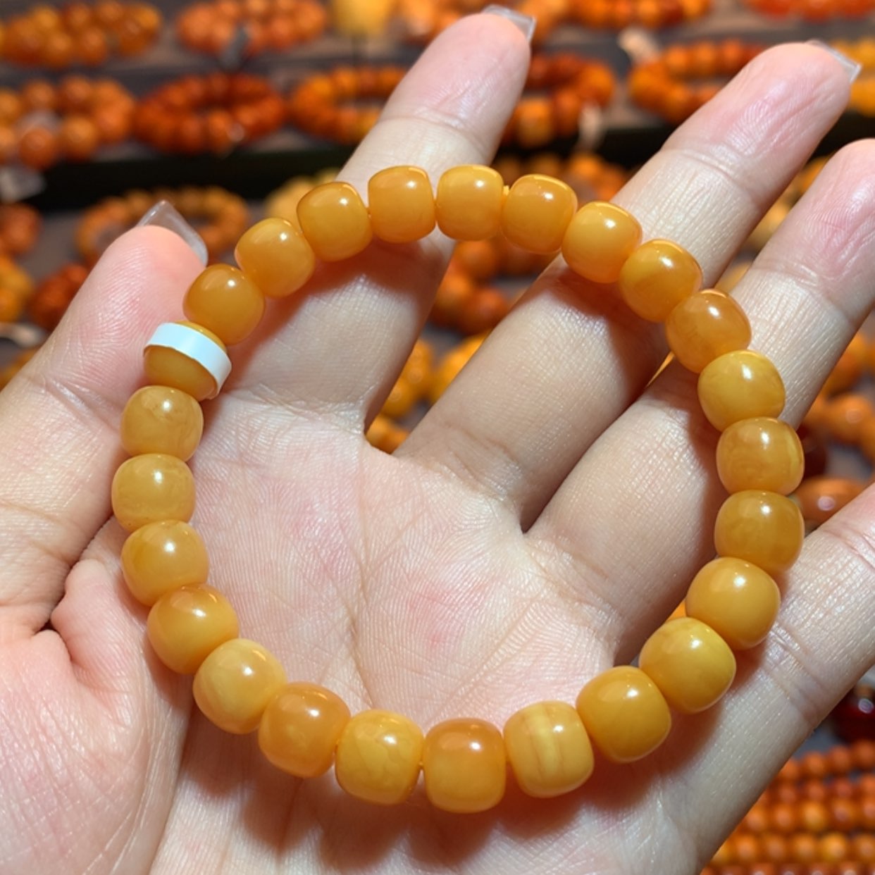【闪购商品】手串蜜蜡未镶嵌蜜蜡手串