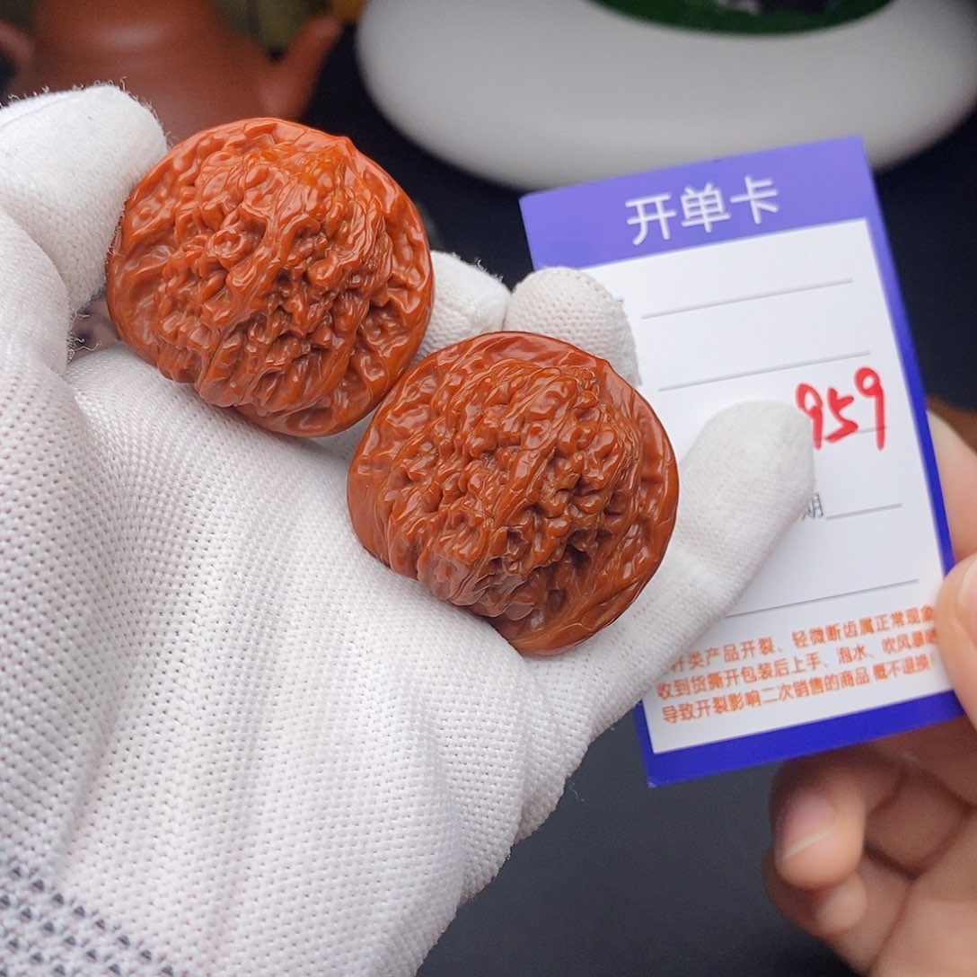 文玩核桃把件40楼子959