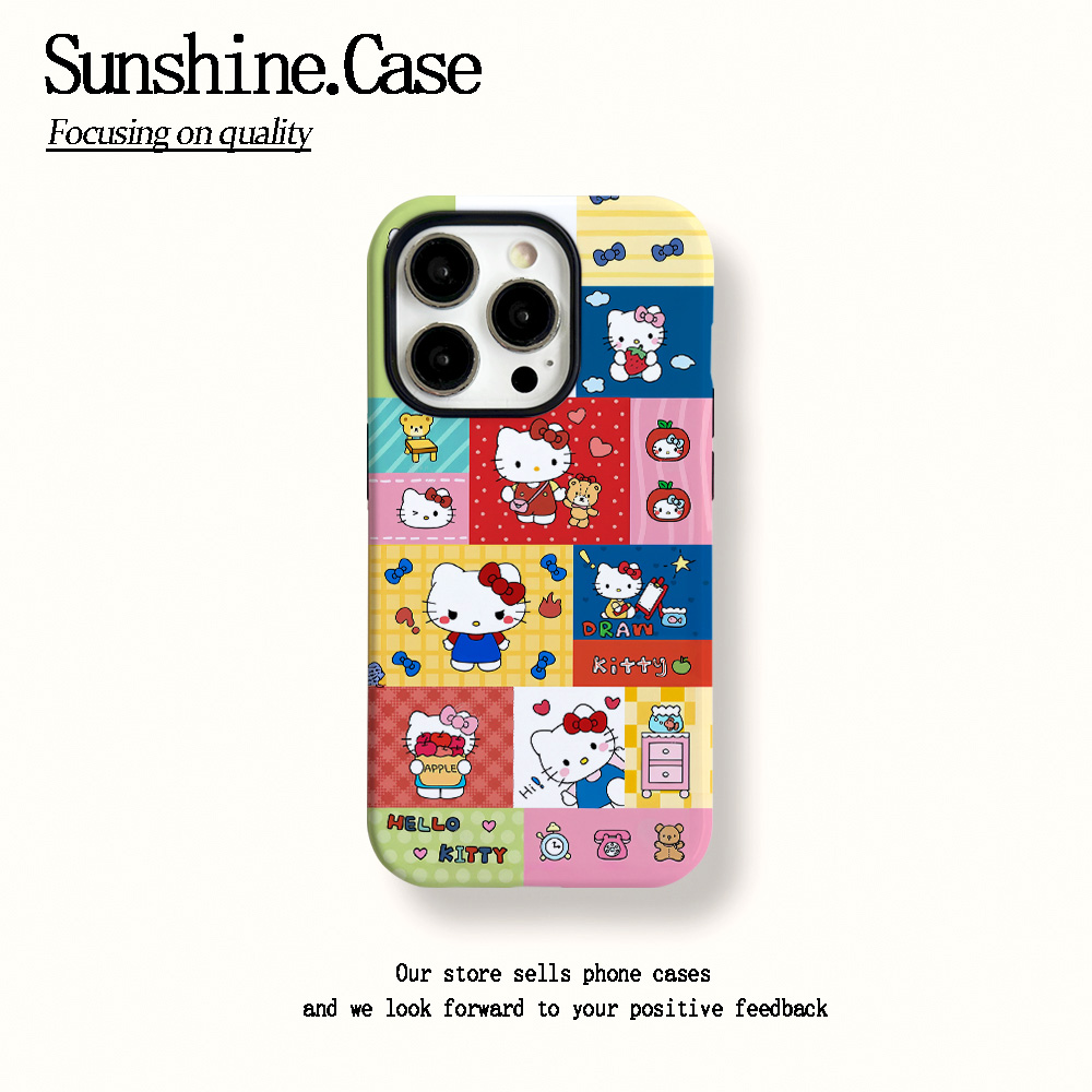 菲林二合一适用苹果华为vivo小米oppo手机壳满屏KT17PRO/16