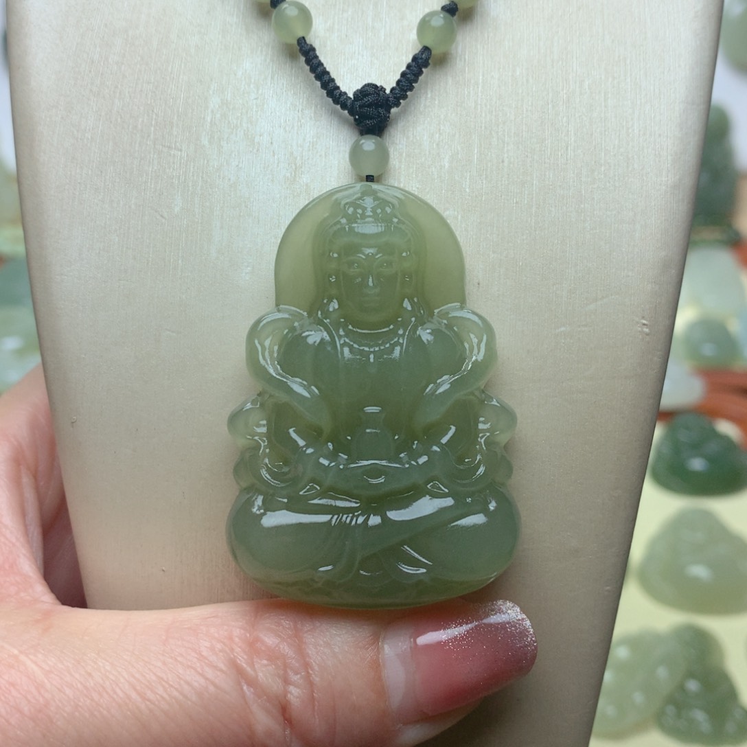 和田玉吊坠未镶嵌