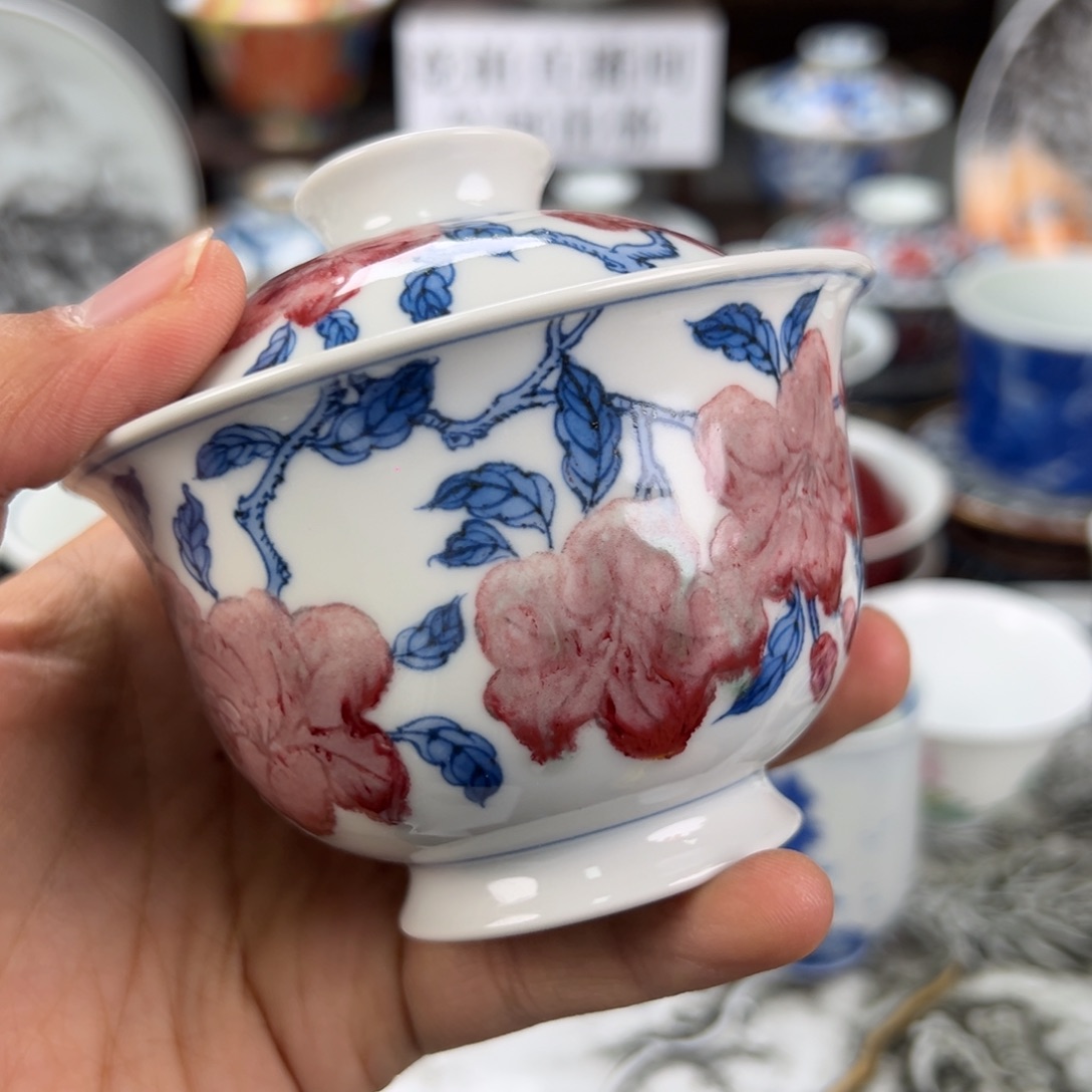 B***鸡景德镇手工手绘陶瓷