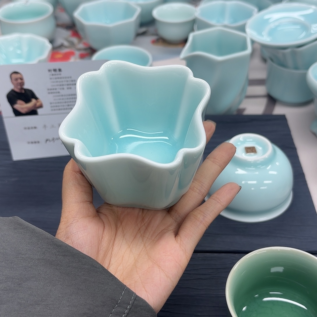 小米茶器龙泉云间青瓷
